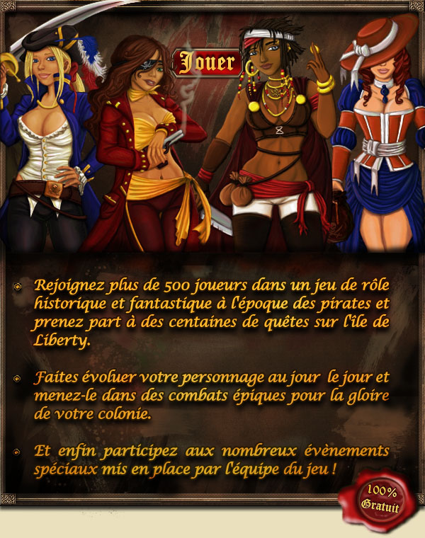 Inscription au jeu